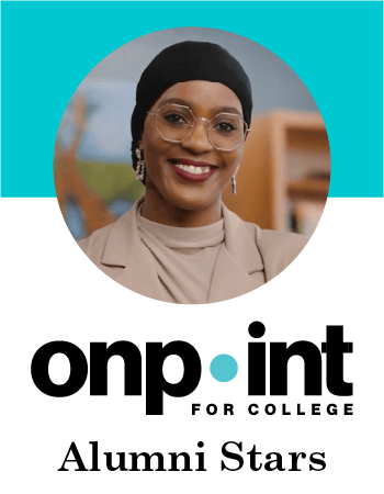 On Point for College Alumni Stars – Hassina Adams