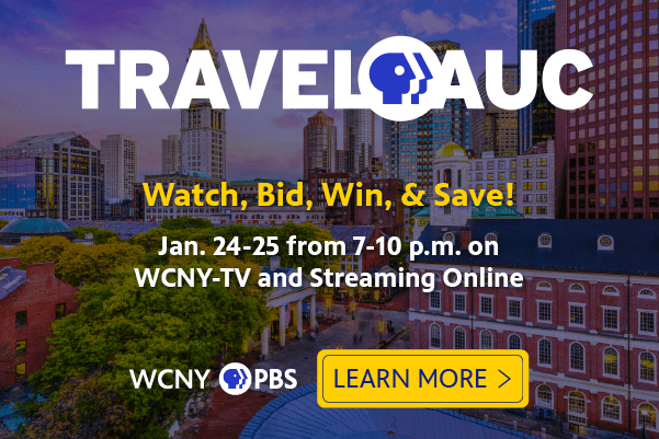 Watch, Bid, Win, & Save During WCNY’s 30th Anniversary Travel Auction