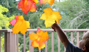 Fall Leaf Suncatcher